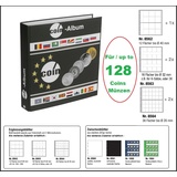 Münzalbum-Universal-World-Coins-Designo SAFE-8558 5-Münzhüllen für 128 Münzen