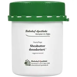 Bahnhof-Apotheke Sheabutter desodoriert bio 100ml