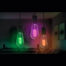 Hama smarte LED-Lampe E27 dimmbar, RGBW, 470 lm, 4,9 W)