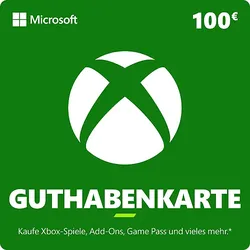 Xbox Guthabenkarte