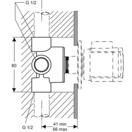Ideal Standard A2391NU Grundkörper