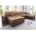 Collection AB Wohnlandschaft COLLECTION AB "Josy XXL U-Form, B: 333 cm, mit 2 Recamieren 77 & 97 cm", braun (braun, hellbraun), B:333cm H:84cm T:161cm, Kunstleder SOFTLUX/100% Polyester, Sofas, Wohnlandschaft, Bettfunktion, Bettkasten & 2 Zierkissen, Federkern