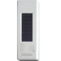 Eltako 30000563 Funk-Temperatur-Feuchtesensor, reinweiß glänzend FTFSB-wg