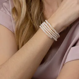 AILORIA Armband-Halskette MOE Silber/weiß