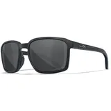 Wiley X Alfa Polarisierte Sonnenbrille | Grey | Gloss Black | One Size