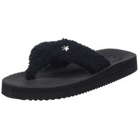 FLIP*FLOP Damen comfyspa Hausschuh, Black, 37