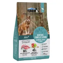 Tundra Rentier, Forelle & Rind 750 g