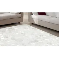 Kayoom Anette 200 grau / Silber 120cm x 170cm