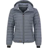 Blue Wave Damen Steppjacke Irina - Jacke gesteppt mit abnehmbarer Kapuze in Blue Nights Größe 46 - 46