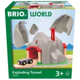 BRIO 63604400 Tunnel mit Sprengfunktion