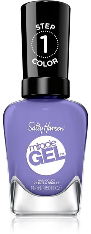 Sally Hansen Miracle GelTM Gel-Lack für Fingernägel - keine UV/LED Lampe erforderlich Farbton 607 Knowledge is Flower 14,7 ml