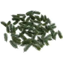 Kunstzweig BOTANIC-HAUS "Tannenspitzen", grün, B:4cm H:4cm T:12cm Ø:4cm, Kunststoff, Kunstpflanzen