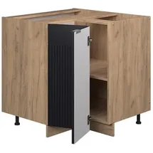Vicco Eckunterschrank Fame-Line 87 x 0 x 0 cm Schwarz