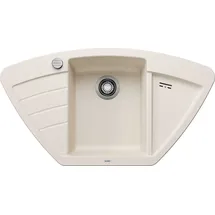 Blanco Blanco, ZIA 9 E SILGRANIT softweiß - Weiß