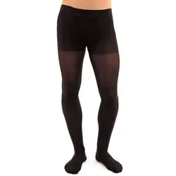 Glamory  Strumpfwaren blickdichte Herrenstrumpfhose Microman 100 DEN  in Weiss, Einheitsgrösse