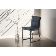 byLIVING Esszimmerstuhl Talea Cord grau 2er Set