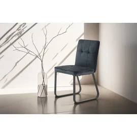 byLIVING Esszimmerstuhl Talea Cord grau 2er Set