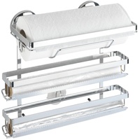 Wenko Magic-Loc Trio - Befestigen ohne bohren, verchromtes Metall,