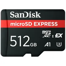 SanDisk Express microSDXC Speicherkarte 512 GB,