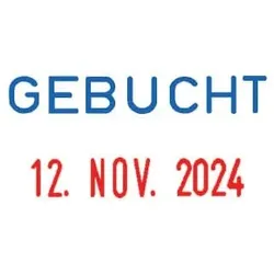Datumstempel Mini-Dater Gebucht