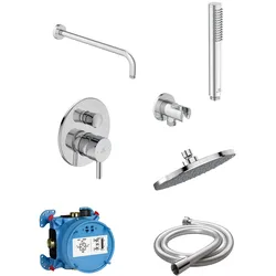 Ideal Standard Ceraline Armaturen-Paket, Badarmaturen, chrom