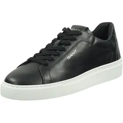 Sneaker GANT "Mc Julien", Herren, Gr. 42, schwarz, Leder, sportlich, Schuhe, Edelsneaker, Business Schnürschuh mit Gummisohle