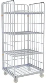 HMH Rollregal 1600 ME 800 x 710 mm 3-seitig 20° Neigung 3 ZWB einlegbar