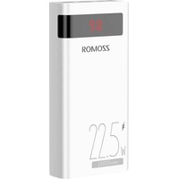 Romoss SENSE8PF Powerbank (Akku) - Weiß - 30000 mAh,
