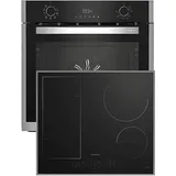 Grundig GESM19320BMPF, Einbau-Backofen-Set (Flex-Induktion, A+, 72 l)