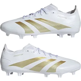 adidas Predator League FG Cloud White / Gold Metallic / Sandy Beige Met 44 2/3