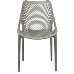 Stuhl Bilros Muebles Romero Grau Farbe