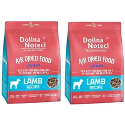 DOLINA NOTECI Superfood Junior Gericht mit Lamm - Trockenfutter für Hunde 2x5kg
