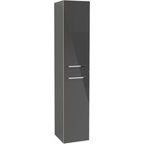 Villeroy & Boch Avento Hochschrank A89401B1 35x176x37cm, Crystal Grey, Anschlag rechts