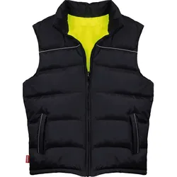 Warnwesten neongelb/schwarz neongelb/schwarz - 4620GR.XXL - neongelb/schwarz