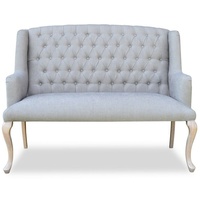 JVmoebel Chesterfield-Sofa Zweifarbiges Sofa in Grau für das Wohnzimmer im Chesterfield-Stil, Made in Europa grau