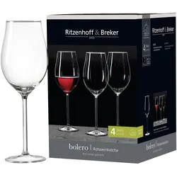 Rotweinglas-Set BOLERO