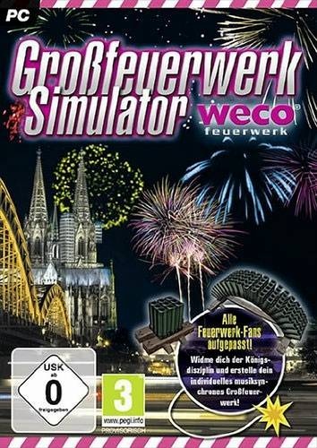 Großfeuerwerk Simulator 2014 PC Neu & OVP