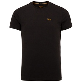 PME Legend T-Shirt mit Logobadge, Gr. XXXL (62), schwarz,