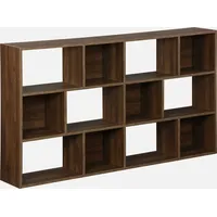 sweeek Bücherregal 3 Regale 12 Fächer