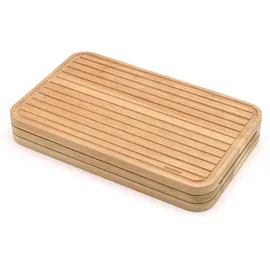 Brabantia Schneidebrett-Set Holz 2 25 x 40 cm Braun