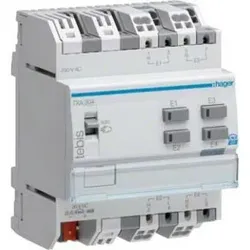 Hager Binäreingang KNX,4fach,230V TXA304
