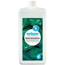 Sodasan Händedesinfektion Nachfüllflasche Euroflasche 1L