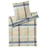 ELEGANTE Bettwäsche »carree«, - 155x220 cm - 80x80 cm pistazie