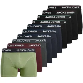 JACK & JONES JACTIMOTHY SOLID TRUNKS mehrfarbig XL 10er Pack