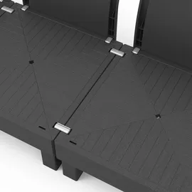 KETER Gartentisch Graphitgrau