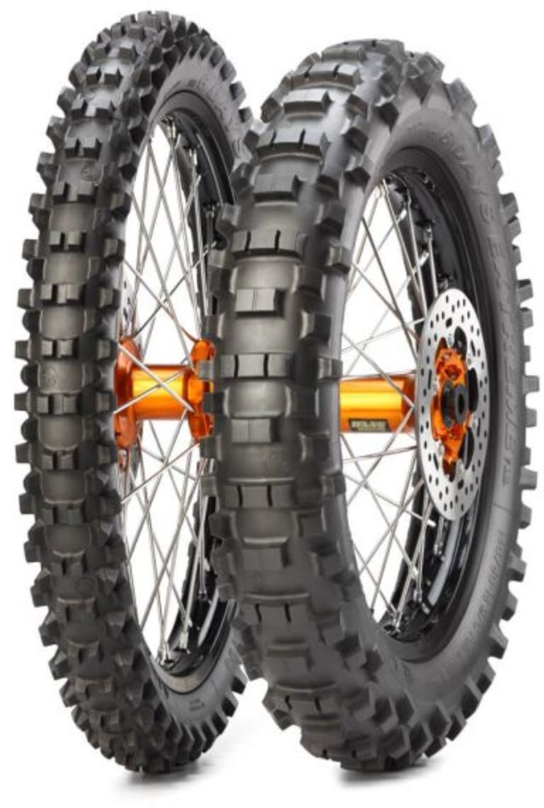 METZELER MCE 6 DAYS EXTREME 120/90-18 TT 65R, Pneu moto Arrière