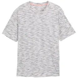 TOM TAILOR Herren Plus Size - T-Shirt mit Muster, rosa, Gemustert, Gr. 4XL