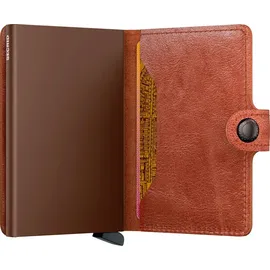 Secrid Miniwallet Vintage Portemonnaie cognac brown