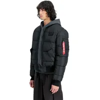 Alpha Industries Ma-1 Puffer Bomberjacke Black M