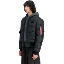 Alpha Industries Ma-1 Puffer Bomberjacke Black M